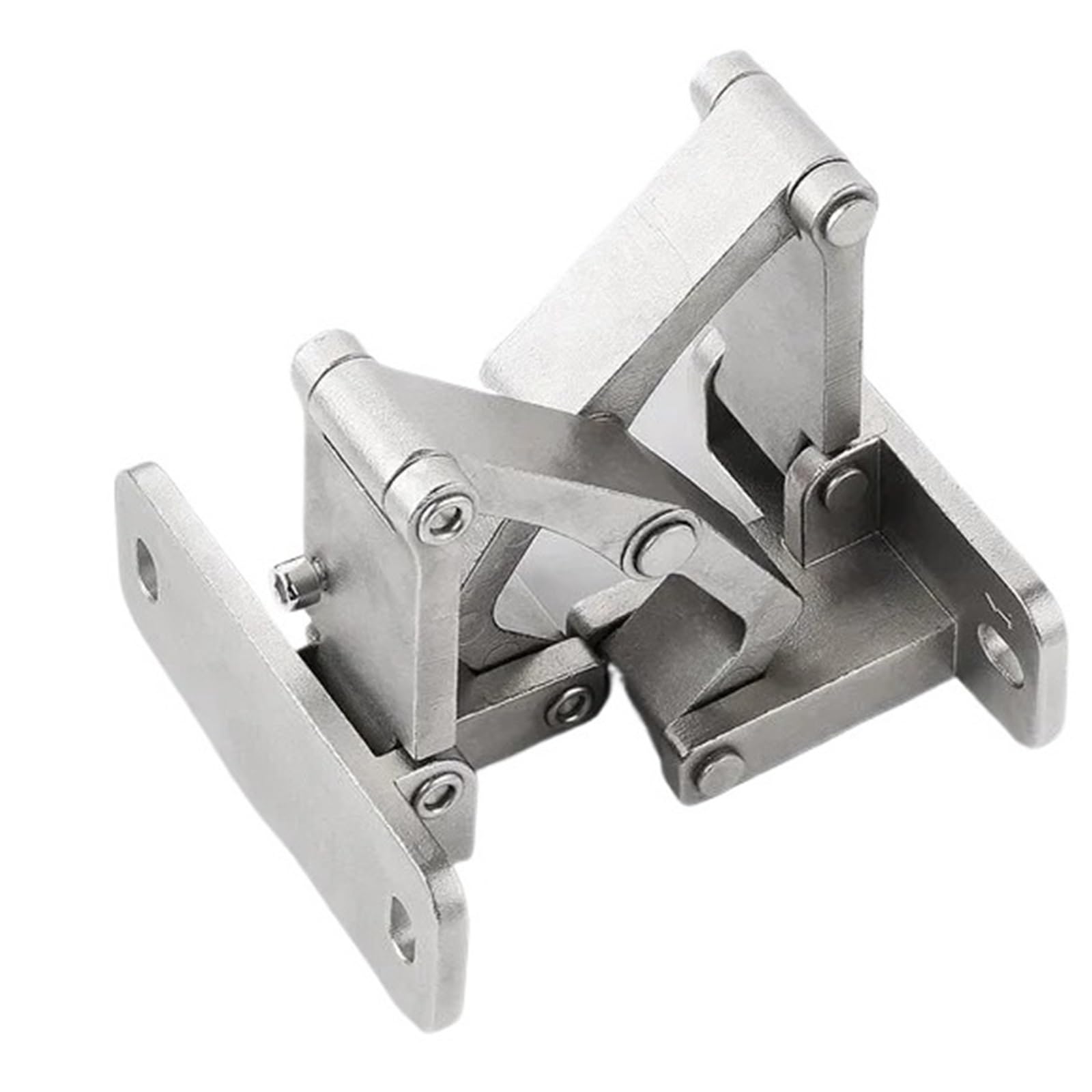 Kdhcvkz Less Than 70Kg(304) 1Pcs Door Hinge Invisible Door Stainless Steel Folding Hinge(Less Than 70Kg(304))