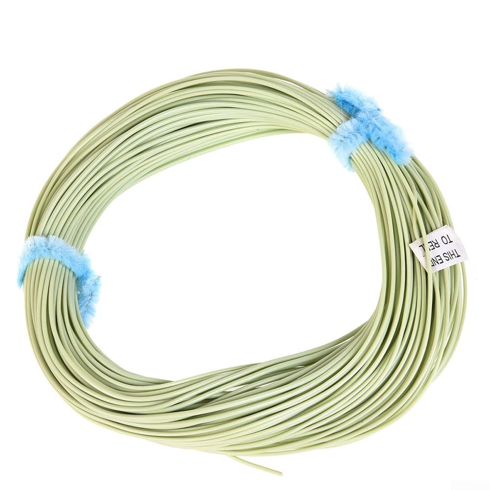 Fliegenfischschnur, 30 m, mehrfarbig, WF vorne, schwimmende Schnur #4/5/6/7/8, nahtlos, für Forelle, Lachs, Fliegenfischen, Hauptschnur