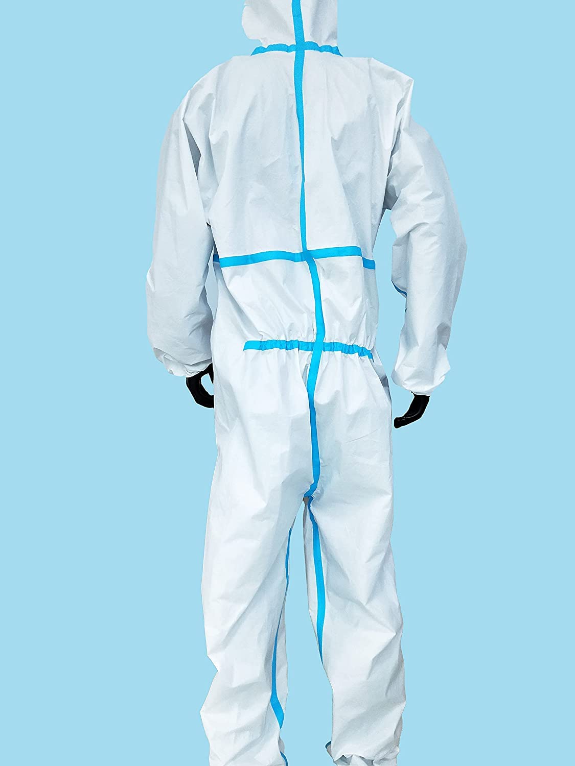 Amazon.co.jp: つばさ 防護服 EN14683タイプ4.5適合品 全身防護 男女 