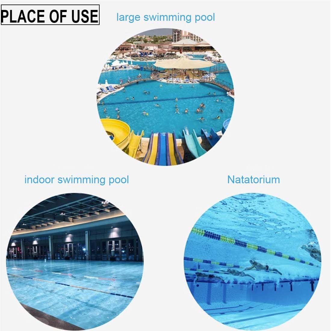Professionelle Pool-Sprungbretter, rutschfeste Sprungplattform für Schwimmbäder mit Basis aus Edelstahl 304 für Wettkämpfe