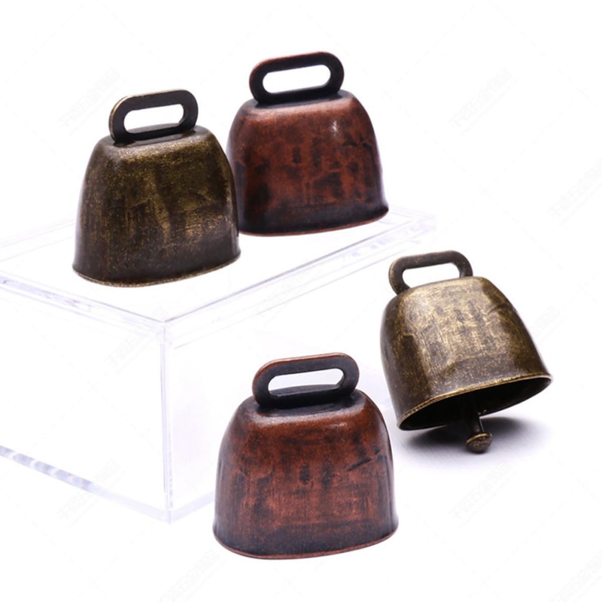 Toddmomy 5 Sets Metallglocke für Pferde und Schafe, Laute Weide Anti