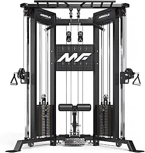 Mikolo Functional Trainer, 400LBS Dual Weight Stack Cable Machine