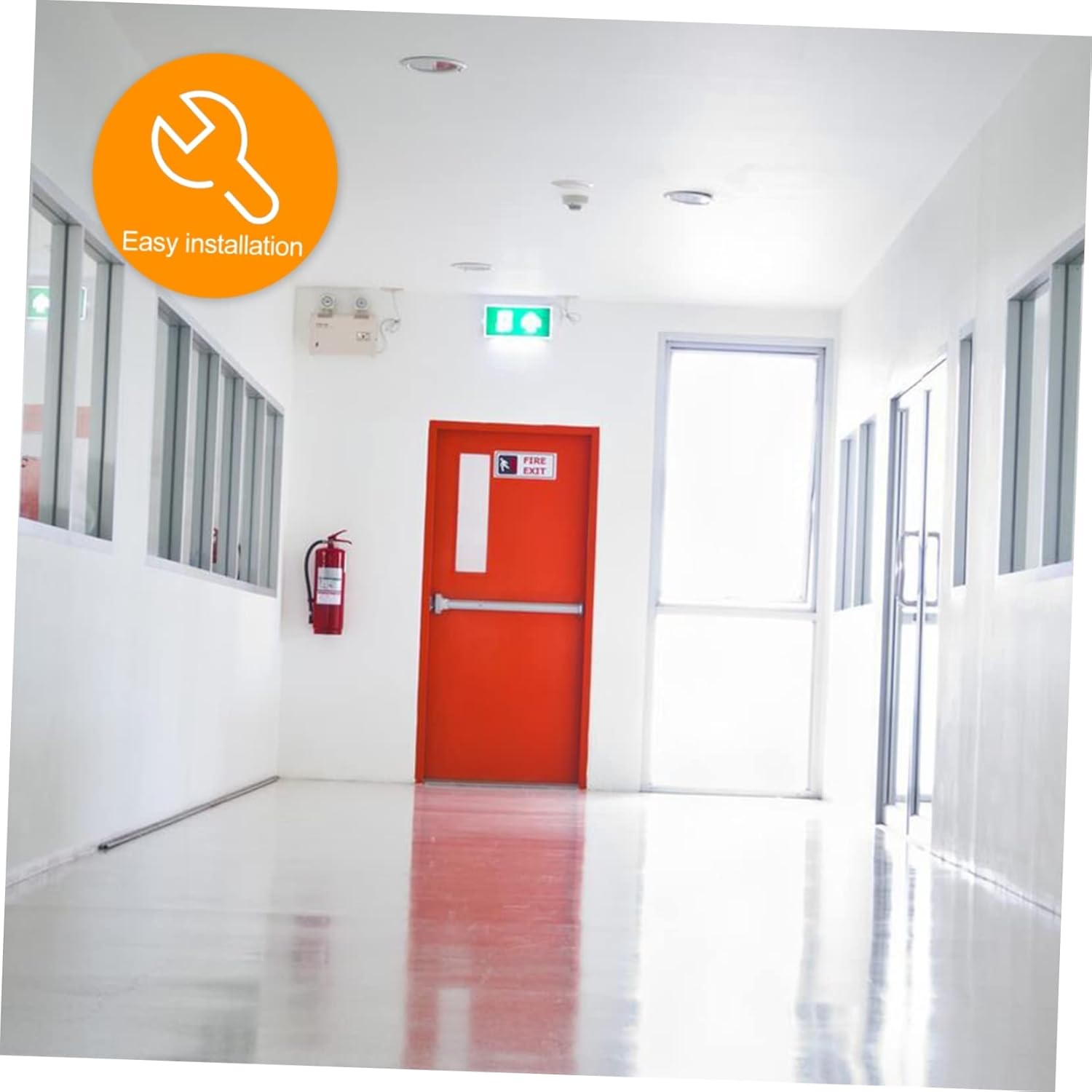 DOITOOL 1pc Wall Fire Extinguisher Rack Fire Extinguisher Mount Holder Easy to Use Install Hanger