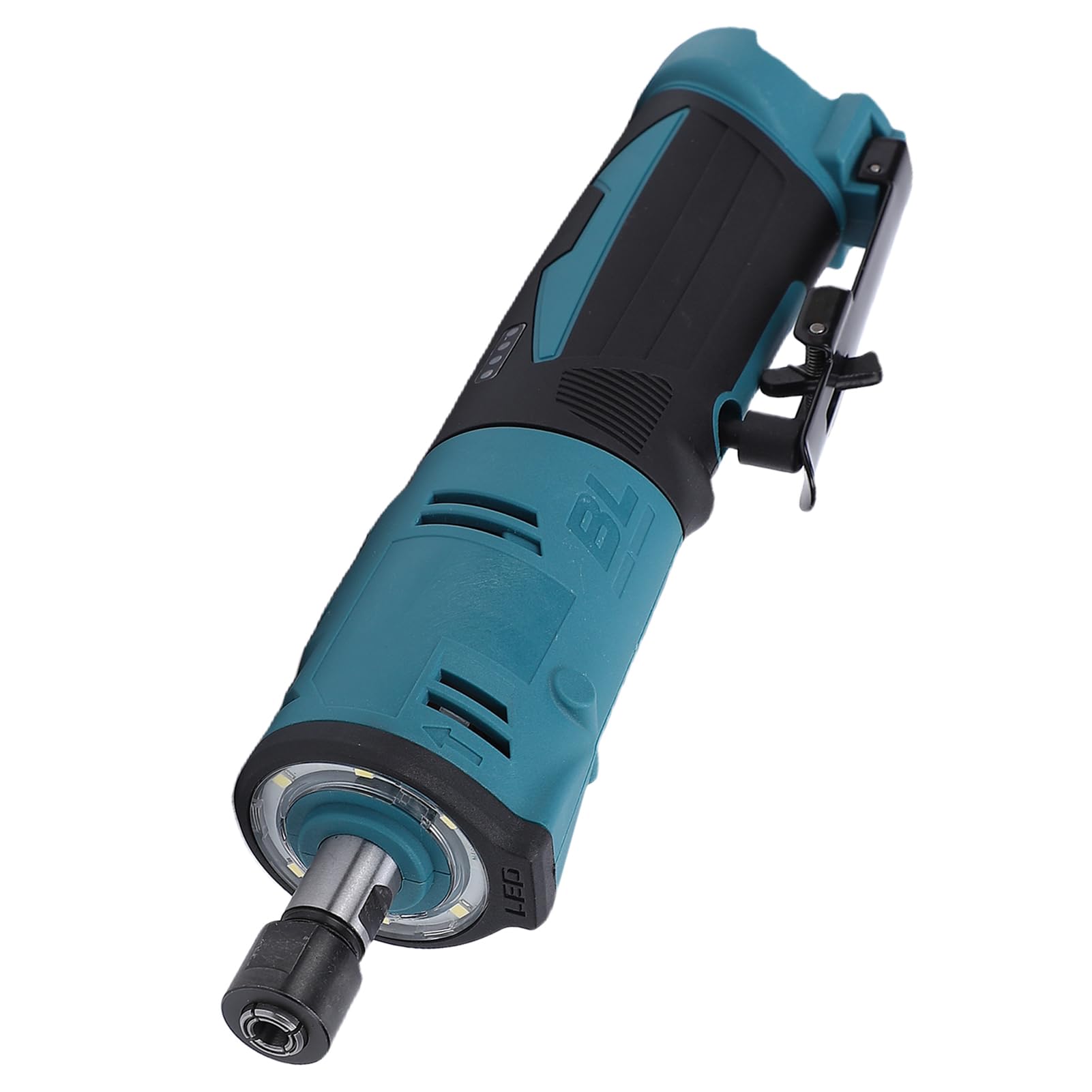 Amoladora de Troqueles Inalámbrica, Amoladora Recta Eléctrica, Máquina Pulidora a Batería con 2 Baterías de Litio de 1300 MAh, 3 Velocidades Ajustables para Amolar, Pulir, (Enchufe europeo