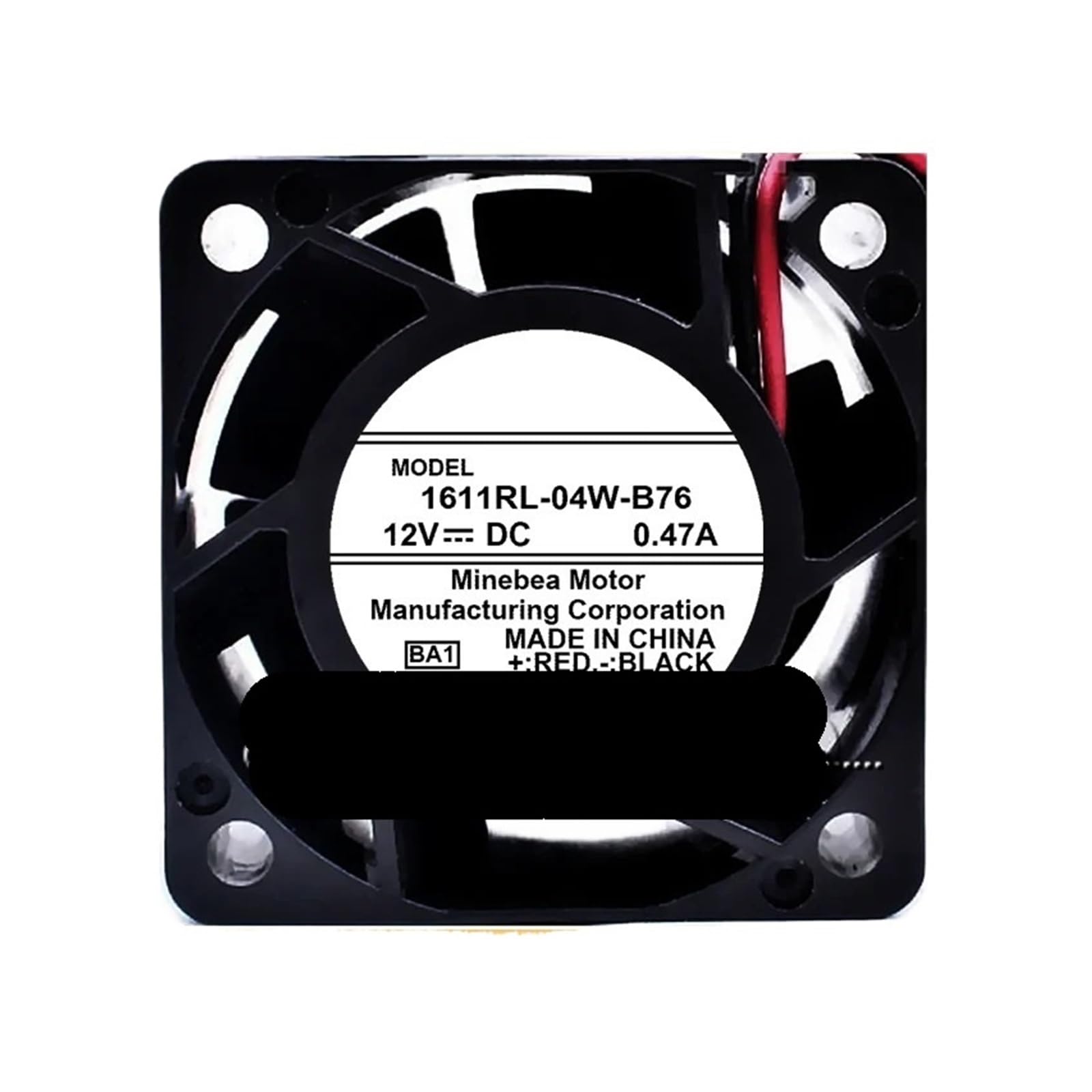 TRBFGVCJ 1611RL-04W-B76 12V 0.47A 4028 40x40x28mm COOLING FAN RADIATOR