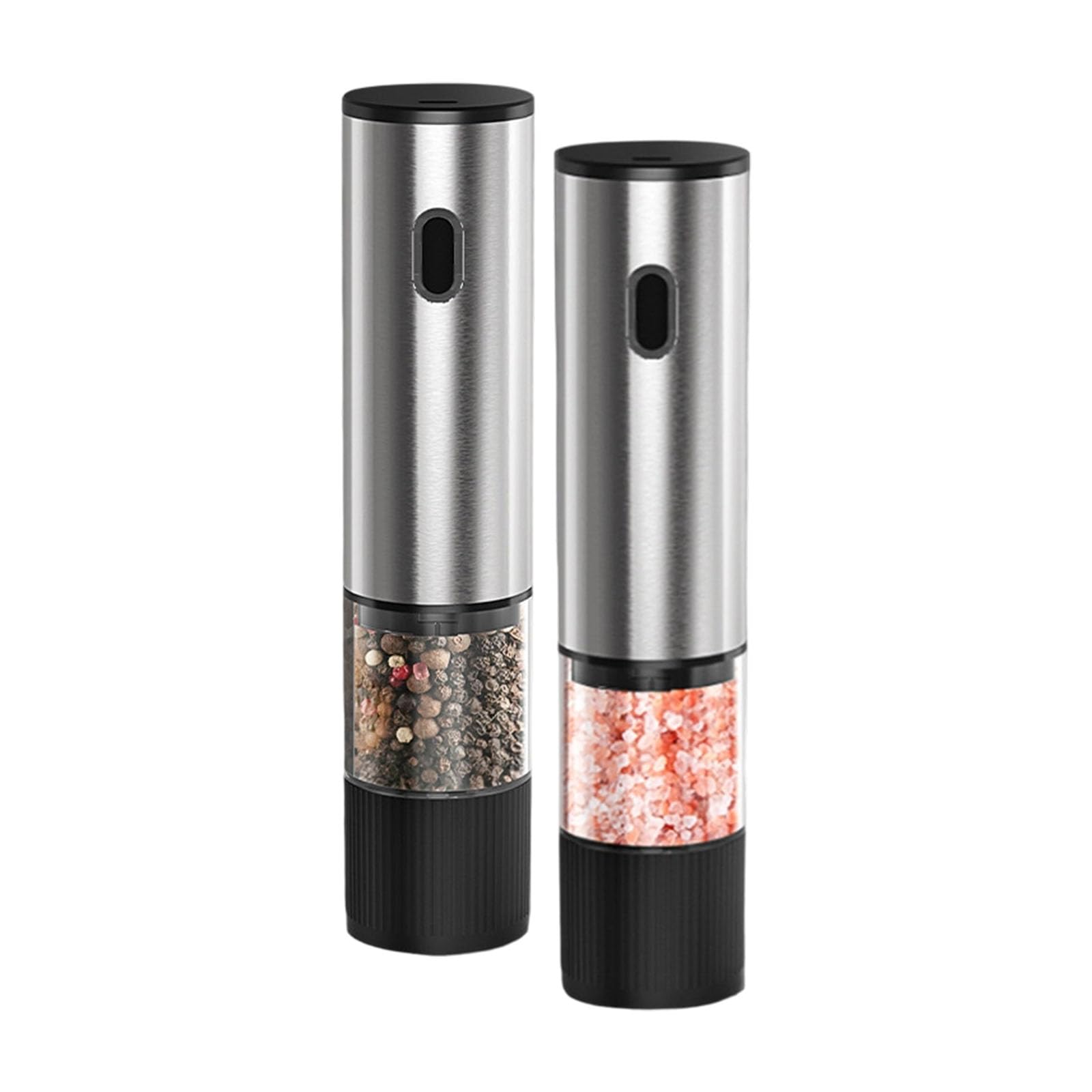 Kalttoy Kitchen Electric Grinder for Pepper Salt Rechargeable Adjustable Coarseness Grinding Portable Spices Tool Pepper Mill Steel Mill Kitchen Tool