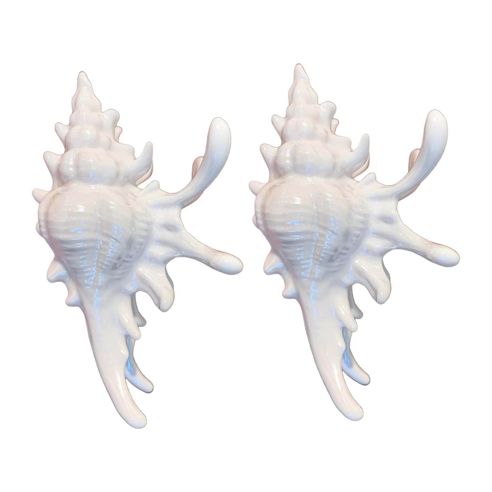 YUXITA Marine Conch Hair Clip Elegant Acrylic Hair Styling Accessories For Women Theme Event Dressingup Headwear 2PCS
