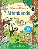  Mein erstes Stickerbuch: Affenbande: mit über 130 Stickern – Stickerheft ab 3 Jahren (Meine ersten Stickerbücher)