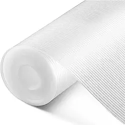 Forro de Gavetas e Armários Antiderrapante EVA Lines 45x120cm Rolo 1,20m Transparente