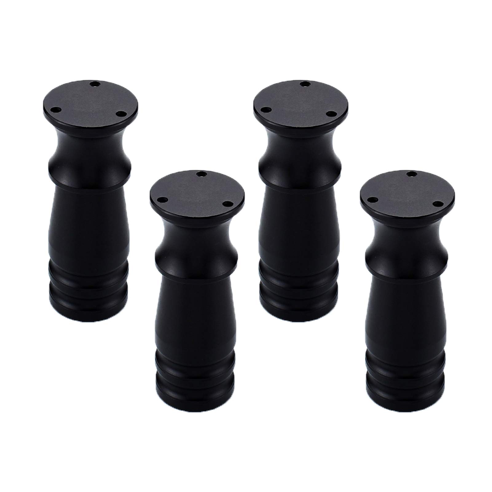 Gambe per mobili Gambe per tavoli in metallo regolabili Piedini per mobili Piedini per mobili in alluminio in stile europeo Sostituzione Gambe per alzate per mobili Gambe per divano Gambe per divano