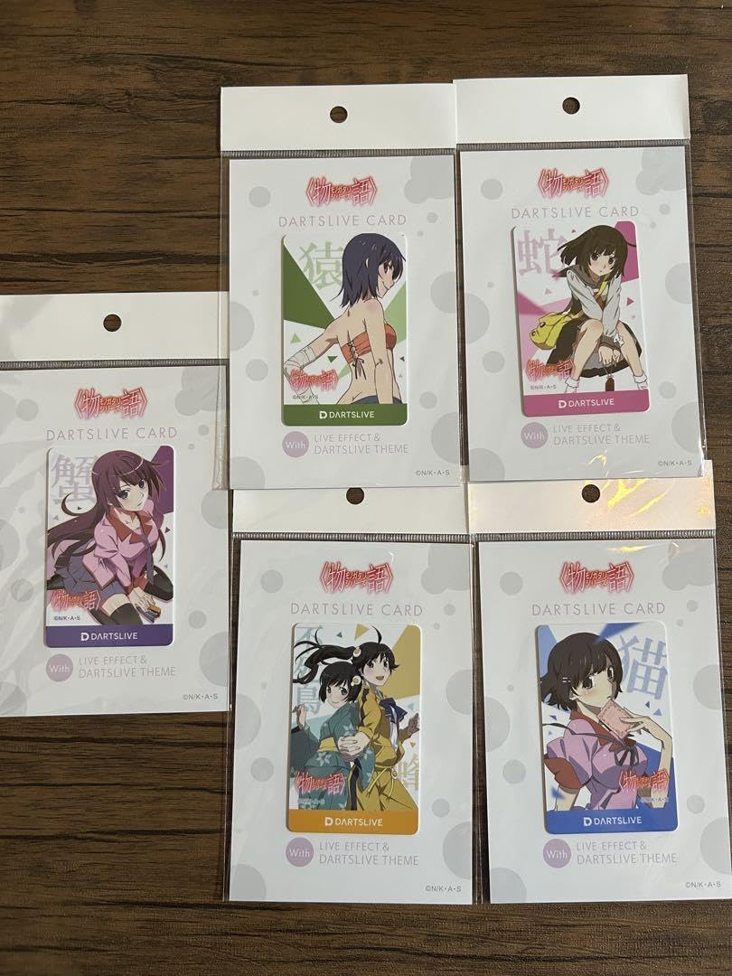 Amazon.co.jp: 物語シリーズ ダーツライブカードセット NURB : おもちゃ