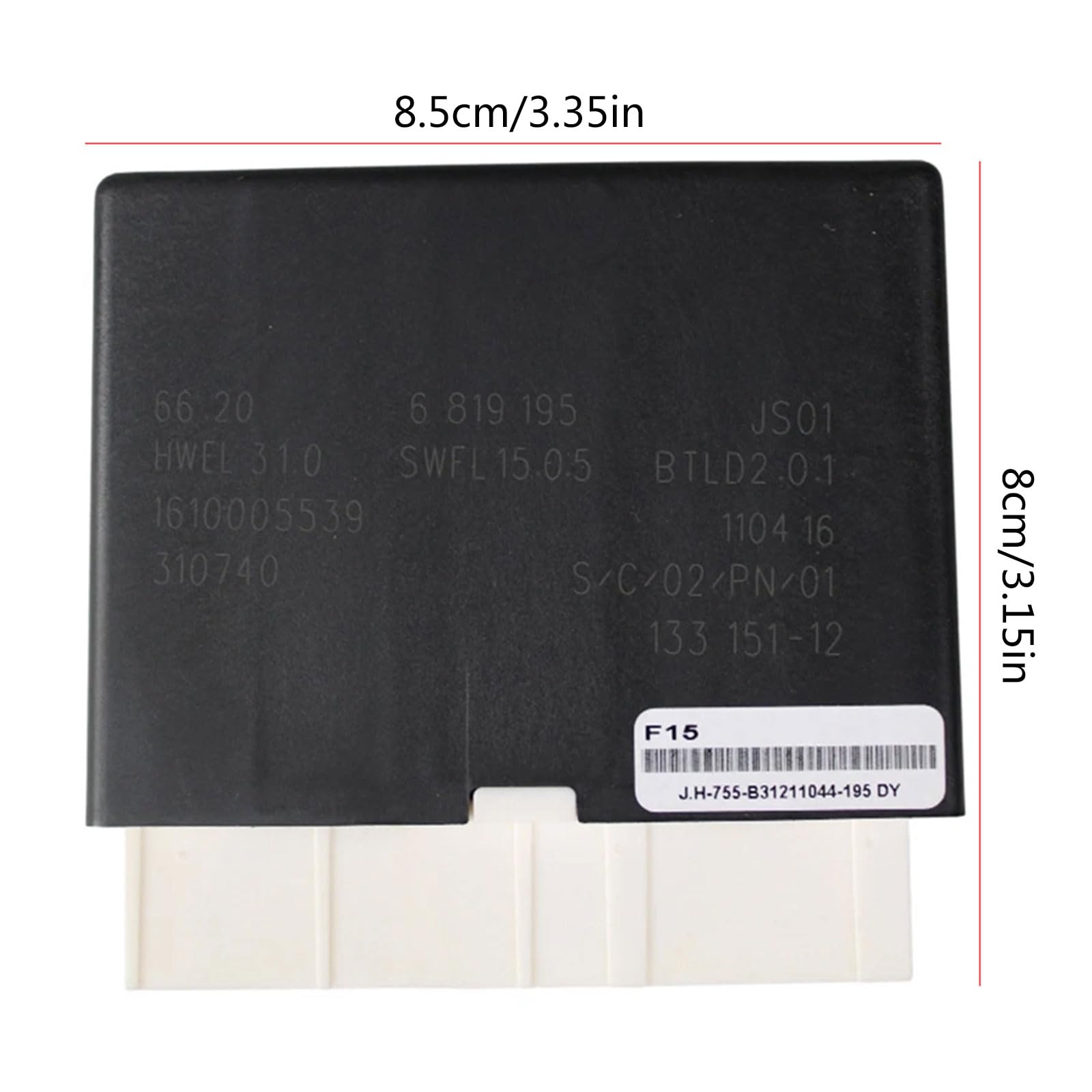 Module de contrôle de distance de stationnement - Remplace 66336836883 66339865400 pour F15 F16 F25 F55 F57 PDC Module Accessoire auto