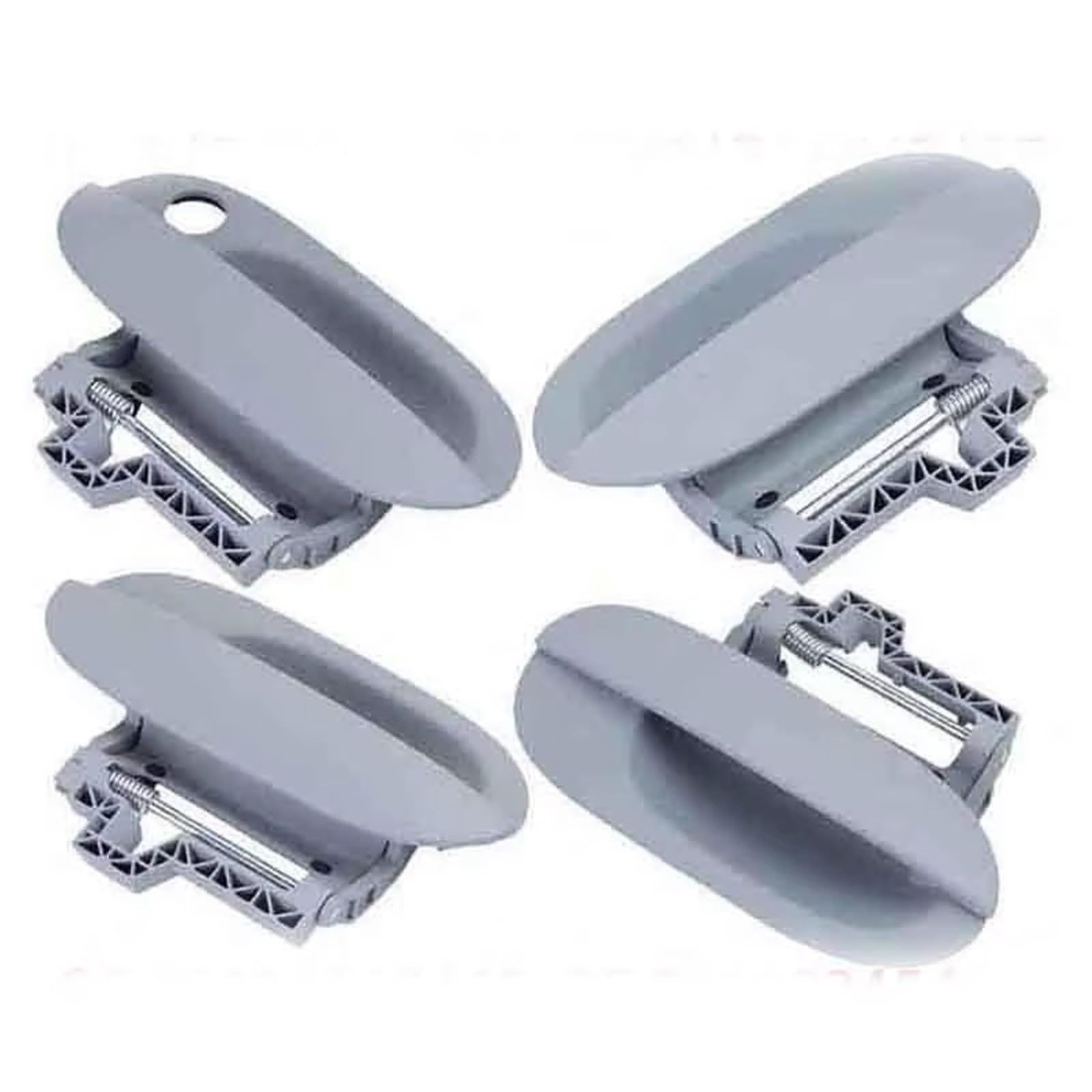 AcarKing Car Exterior Door Handles Compatible with for E39 525i 528i 530i 540i 540iP for M5 1997-2003 Exterior Door Opener Handle OEM: 51218245461 51218245462