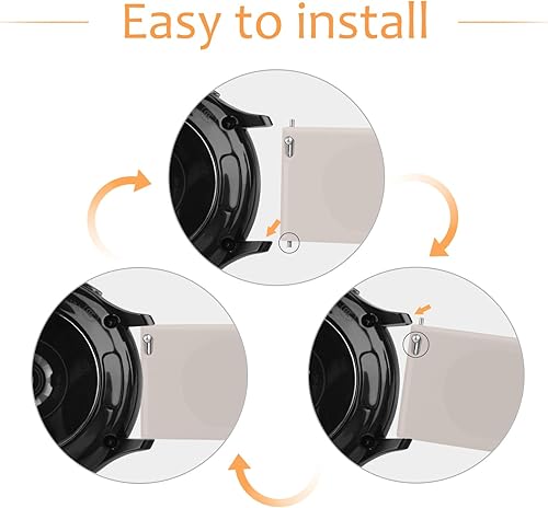 Miniatura 5 de Vanjua Bandas compatibles con Garmin Venu 2 Plus, Venu Sq, Venu y Vivoactive 3, correa de repuesto deportiva de silicona suave para Garmin Vivomove