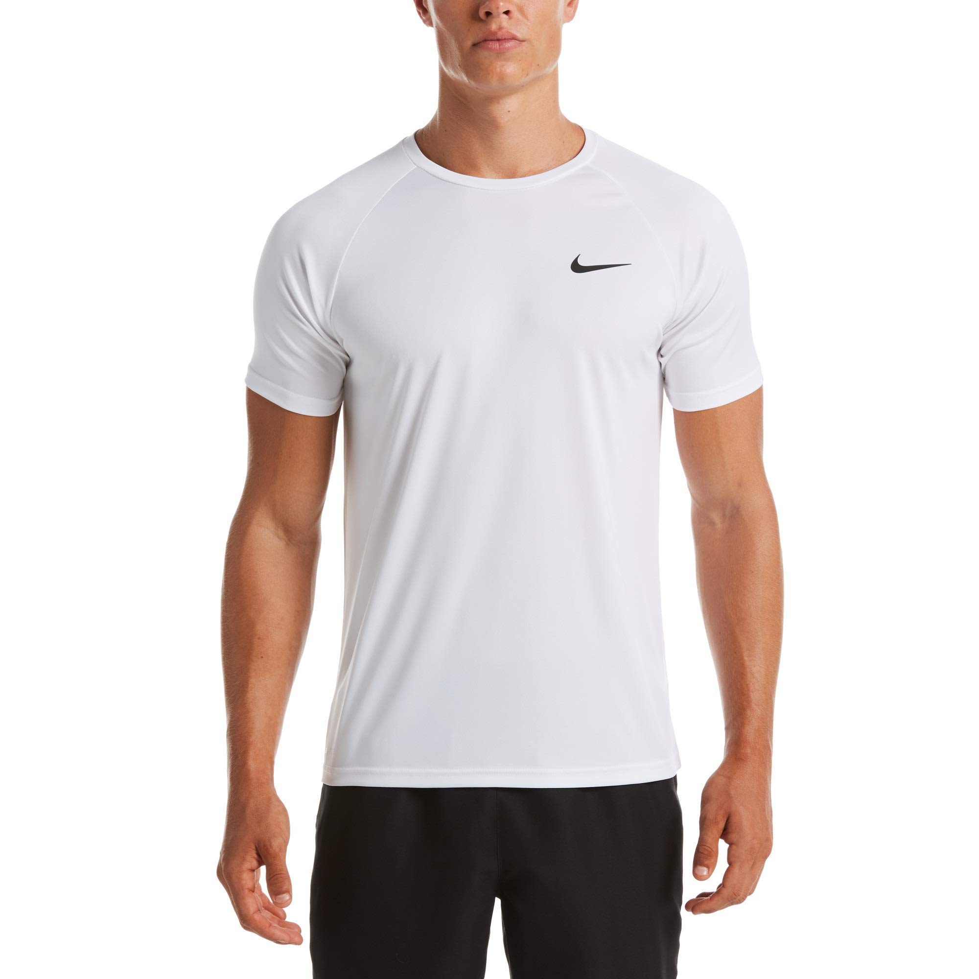 Nike Men's Short Sleeve Hydroguard Extended White 3XL