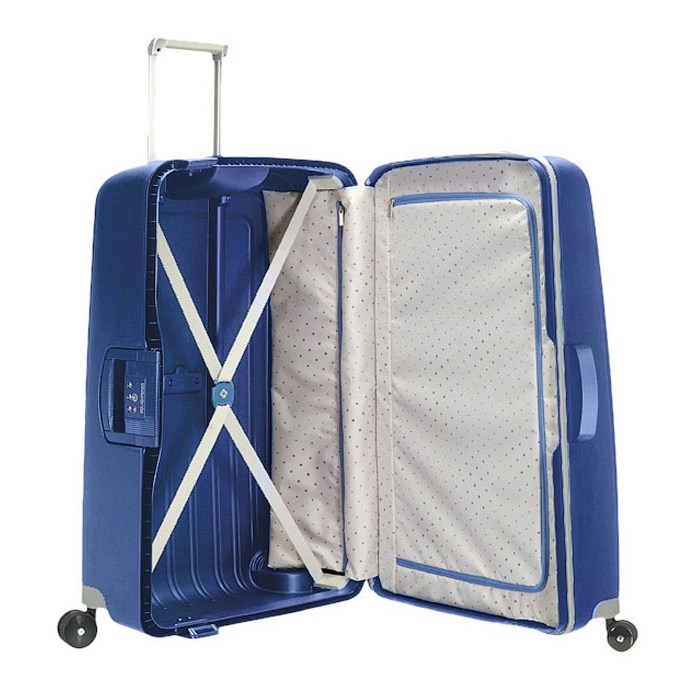 Samsonite S'Cure - Spinner S, Equipaje de Mano, S (55 cm), 34 L, Azul (Dark Blue) — view 345