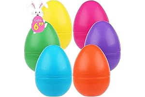 Jumbo 6 Inch Easter Eggs Hide Secret Gift Card Surprises