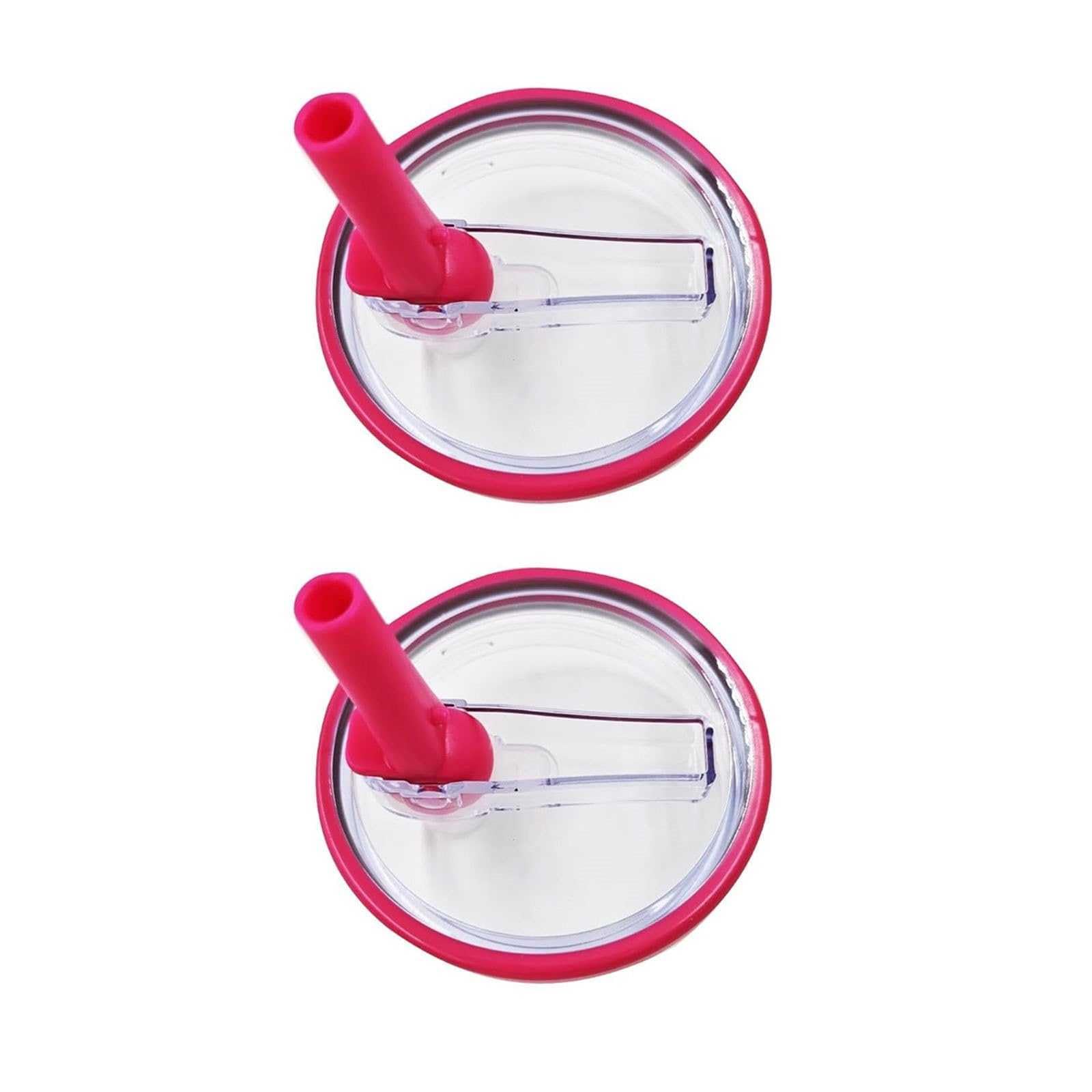 HINNVCL Replaceble Tumbler Flip Straw Lid for Stanleys Quencher, 40 oz Straw Lid Replacement Fit for Traveler, Reusable Tumbler Cover, Spill Proof Splash Resistant Tumbler Lids