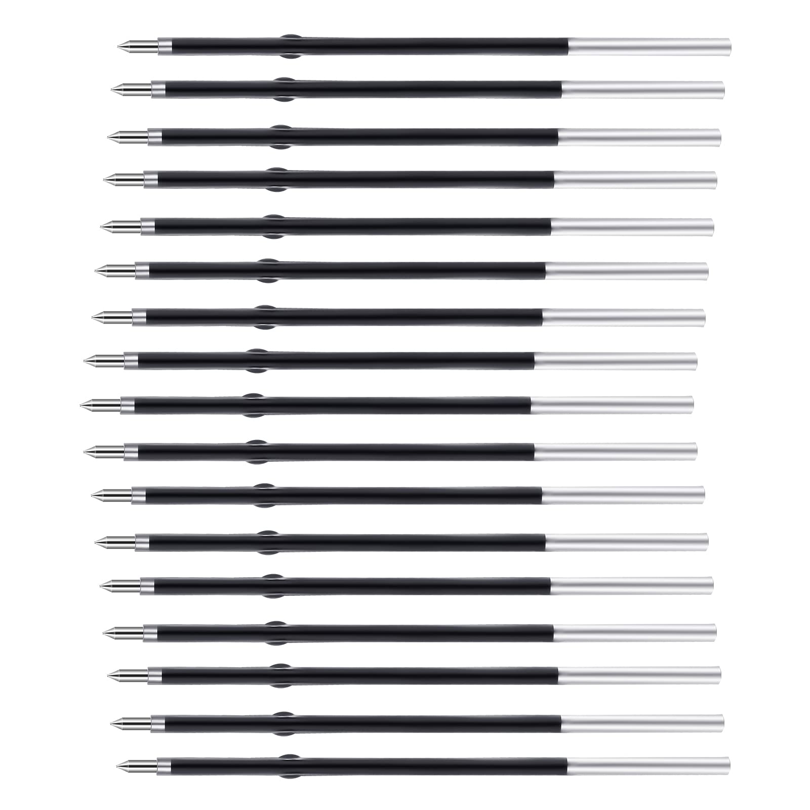 KINBOM 100 Refills 0.7mm Medium Point Refills for Gel Ink Refills Writing Fluid for Retractable Ballpoint Pen (Blue)