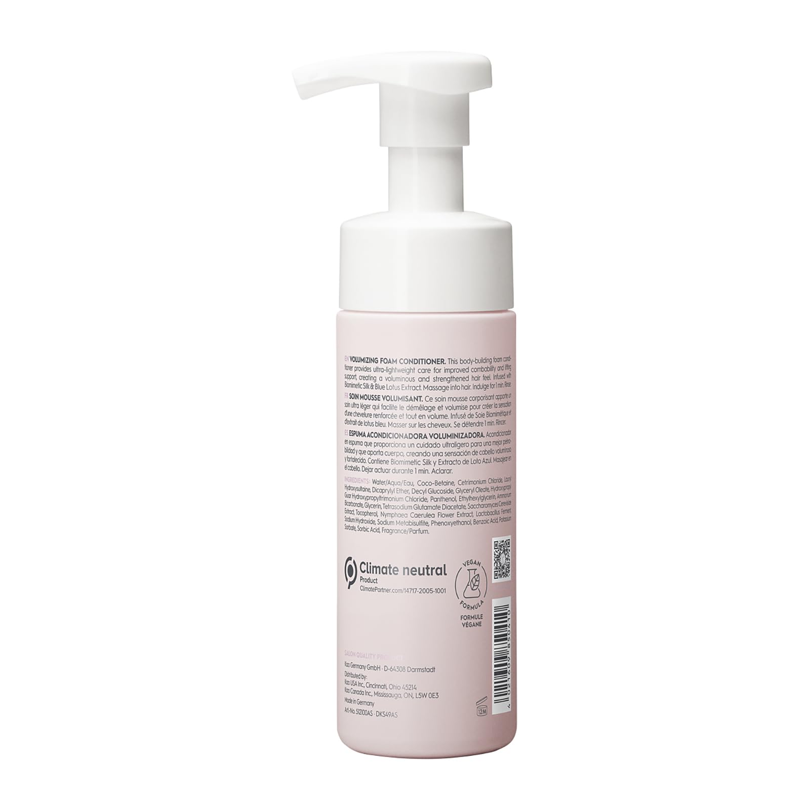 KERASILK Volumizing Foam Conditioner | Provides Weightless Hydration | Enhances Volume | Detangles | For Fine, Limp, Flat Hair | 150ml
