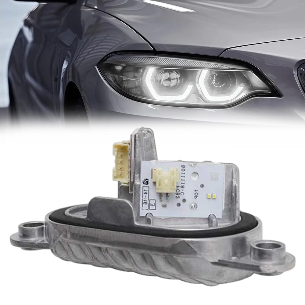 Riloer 63117494852 Módulo de luz diurna LED, unidad de control DRL derecha | Compatible con BMW Serie 2 F22 F23 LCI 2017-2021 y M2 F87 2018-2021 Faros LED