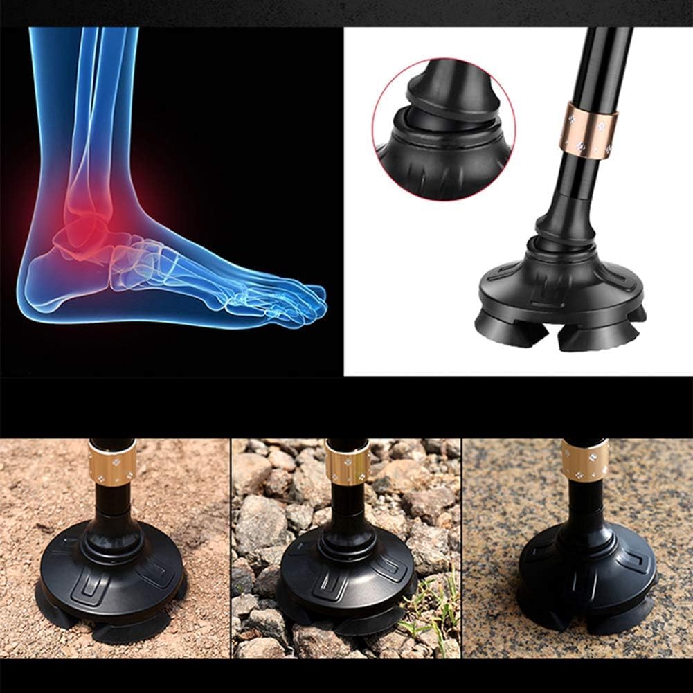 Latyka Led, Regulowane Kijki Trekkingowe Ze Stopu Aluminium, Eleganckie Ergonomiczne, Wygodne Hdles