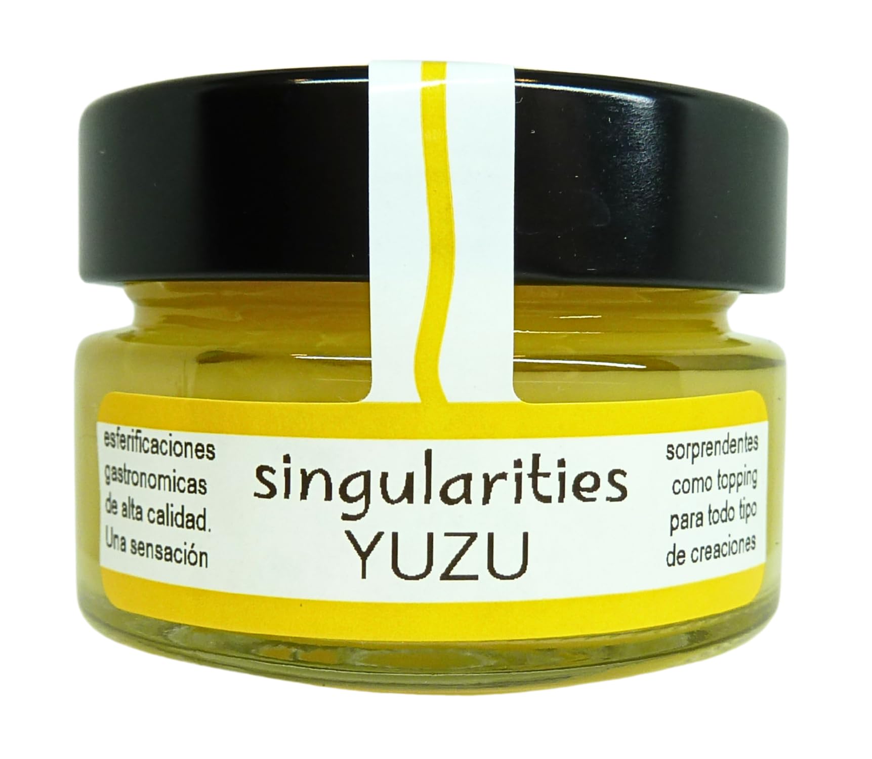 Esferificaciones de Yuzu - Perlas de Zumo de Frutas para Decoración - 65 g
