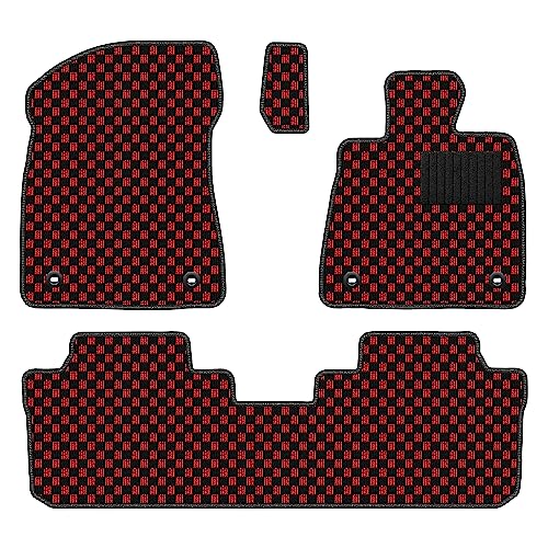 Aviles レクサス LEXUS レクサス RX 20系 フロアマット【16色から選択】(09:SMALLチェック × レッド)