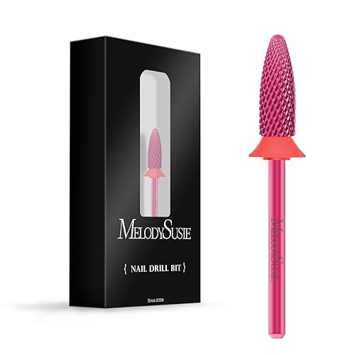 Miniatura 8 de MelodySusie Brocas largas para uñas con llama, brocas de tungsteno de carburo de 332 pulgadas, adecuadas para manicura, pedicura, cutícula, esmalte