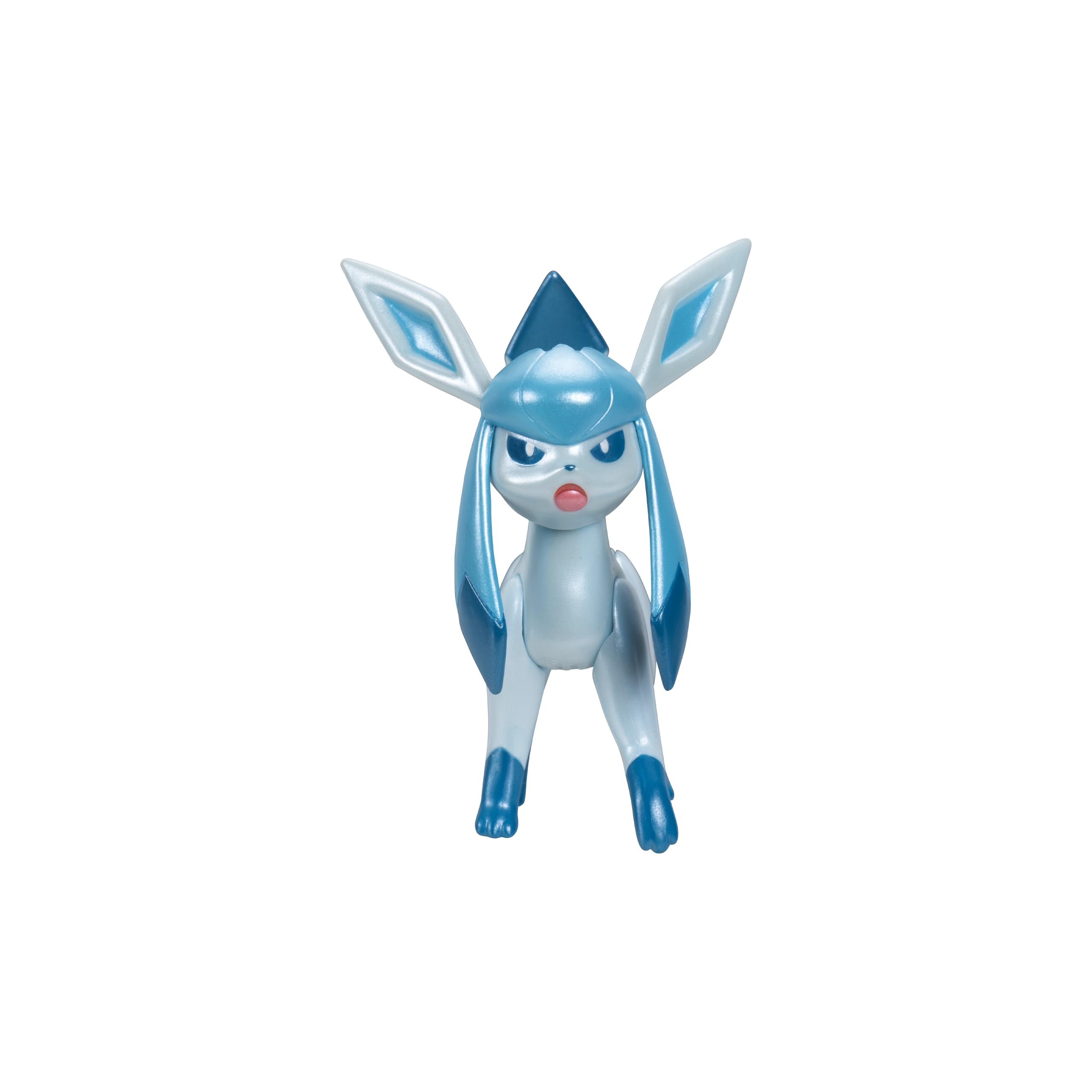 Pokémon Pack evolución Select - Incluye una Figura Eevee de 5 cm, además de Las Figuras de Batalla Leafeon, Glaceon y Sylveon de 7,5 cm, con Acabado Exclusivo