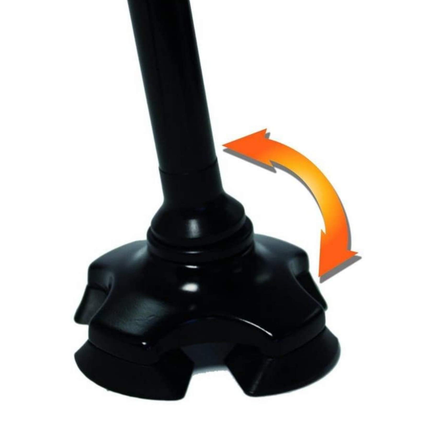 Termigea TR16 Bastone Magico da Passeggio, Luce LED, Segnale Acustico, Pieghevole e Regolabile