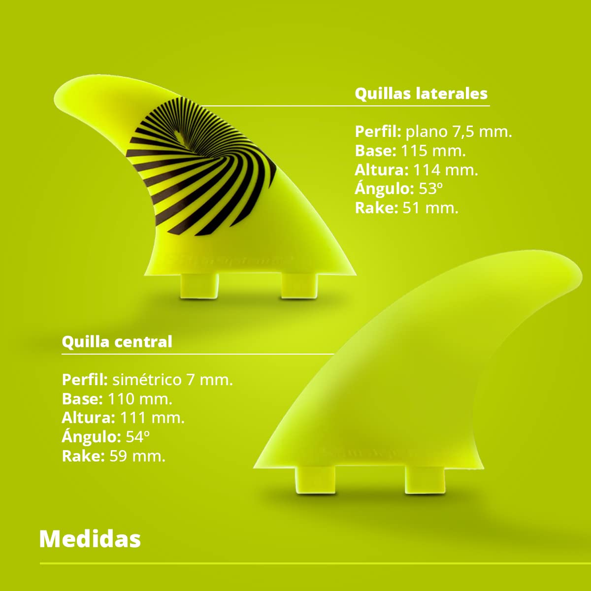 E8 FIN SYSTEM Surfbrett-Flossen FCS II – Leicht & Stabil Für Mehr Speed