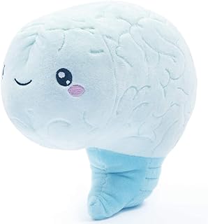 nerdbugs Brain Plush Organ- Love on The Brain- Brain Plush Organ Toy/Get Well Gift/Health Education Toy/Neuroscience or Ne...