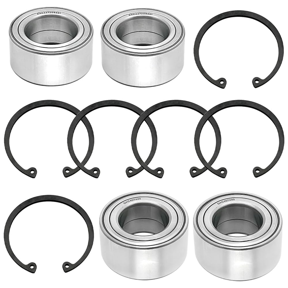 Rodamientos de rueda delantera y trasera reforzados para Polaris RZR 800 570 Ranger 500 570 700 800 900 1000 Diesel ACE Brutus PRO XD