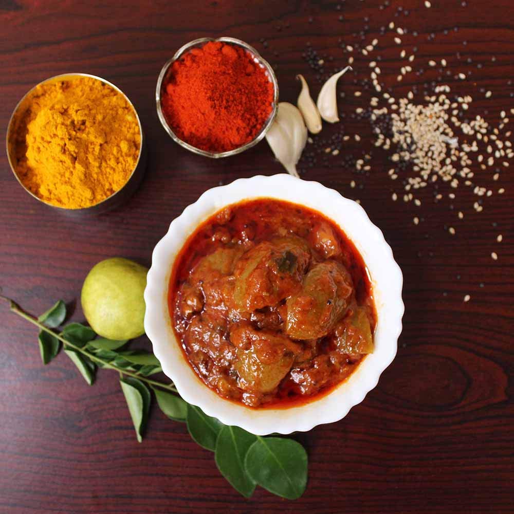 Lemon Pickle Nimbu Achar Andhra Style Home Made 250 Grams pack