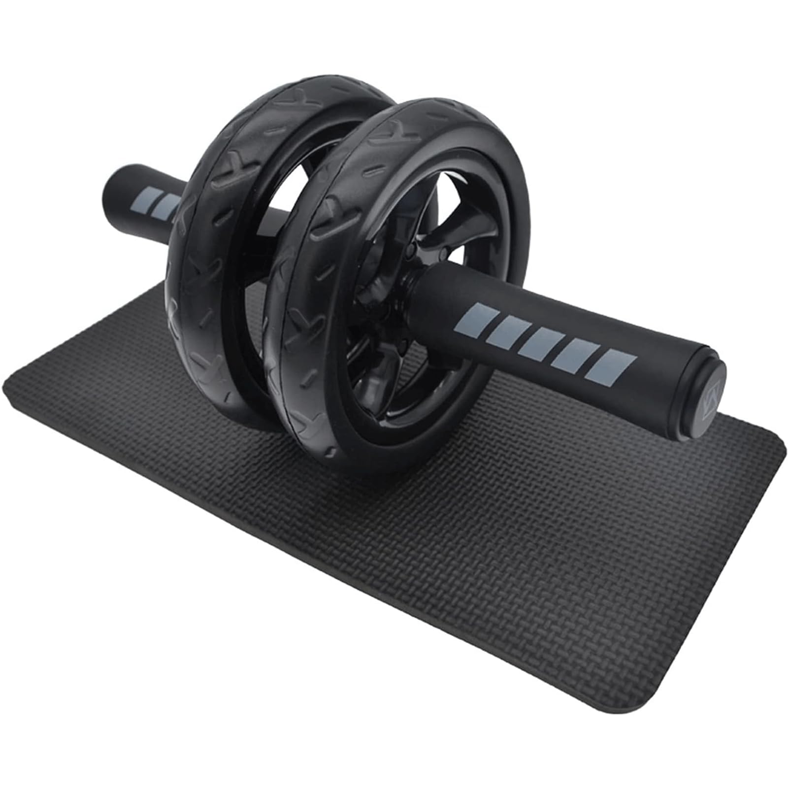 Neue Bauchrollen, rutschfest, verschleißfest, hält fit, Rollen, geräuschlos, Übungsrolle mit Matte für Fitnesstraining
