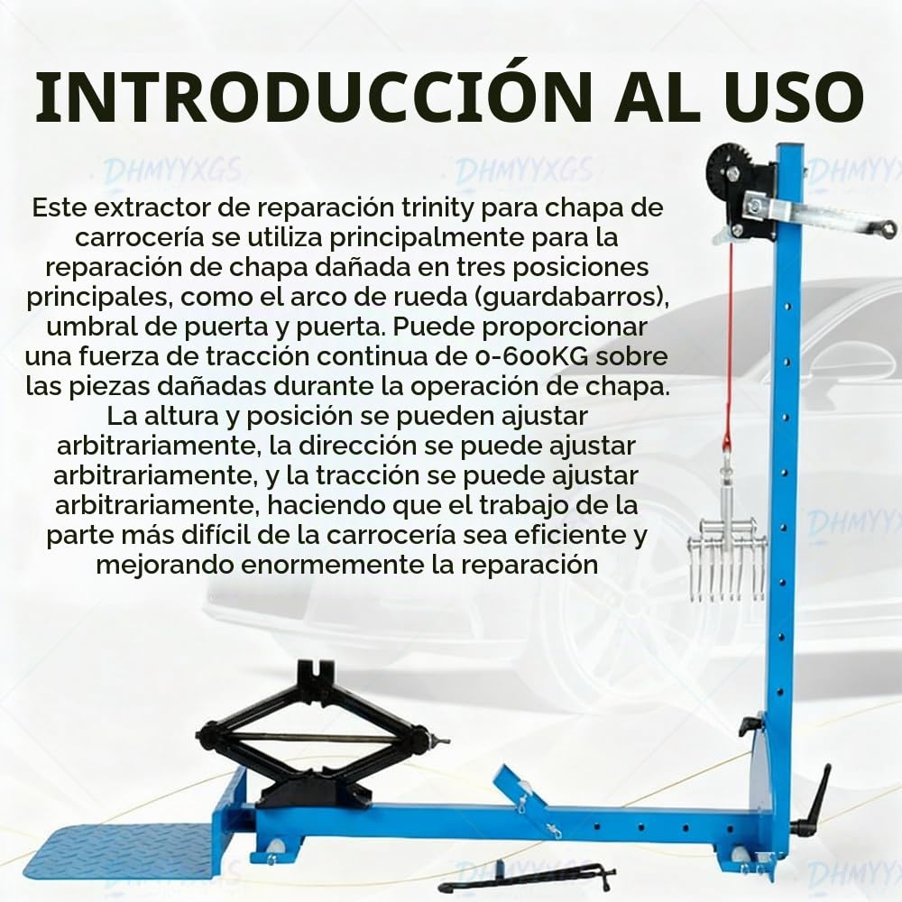 Herramienta 3 En 1 para Eliminar Abolladuras Autos,Herramientas Reparación Abolladuras Carrocería,Herramientas,para Reparar Golpes Autos,Umbrales Puerta,Paneles Laterales Y Chapa Metálica