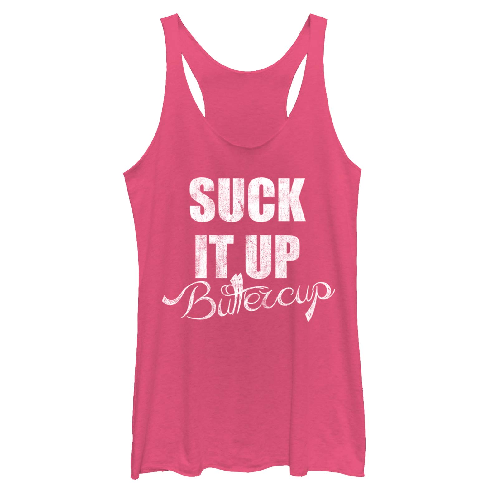 Women's Chin UP Suck it up Buttercup Racerback Tank Top-image-26