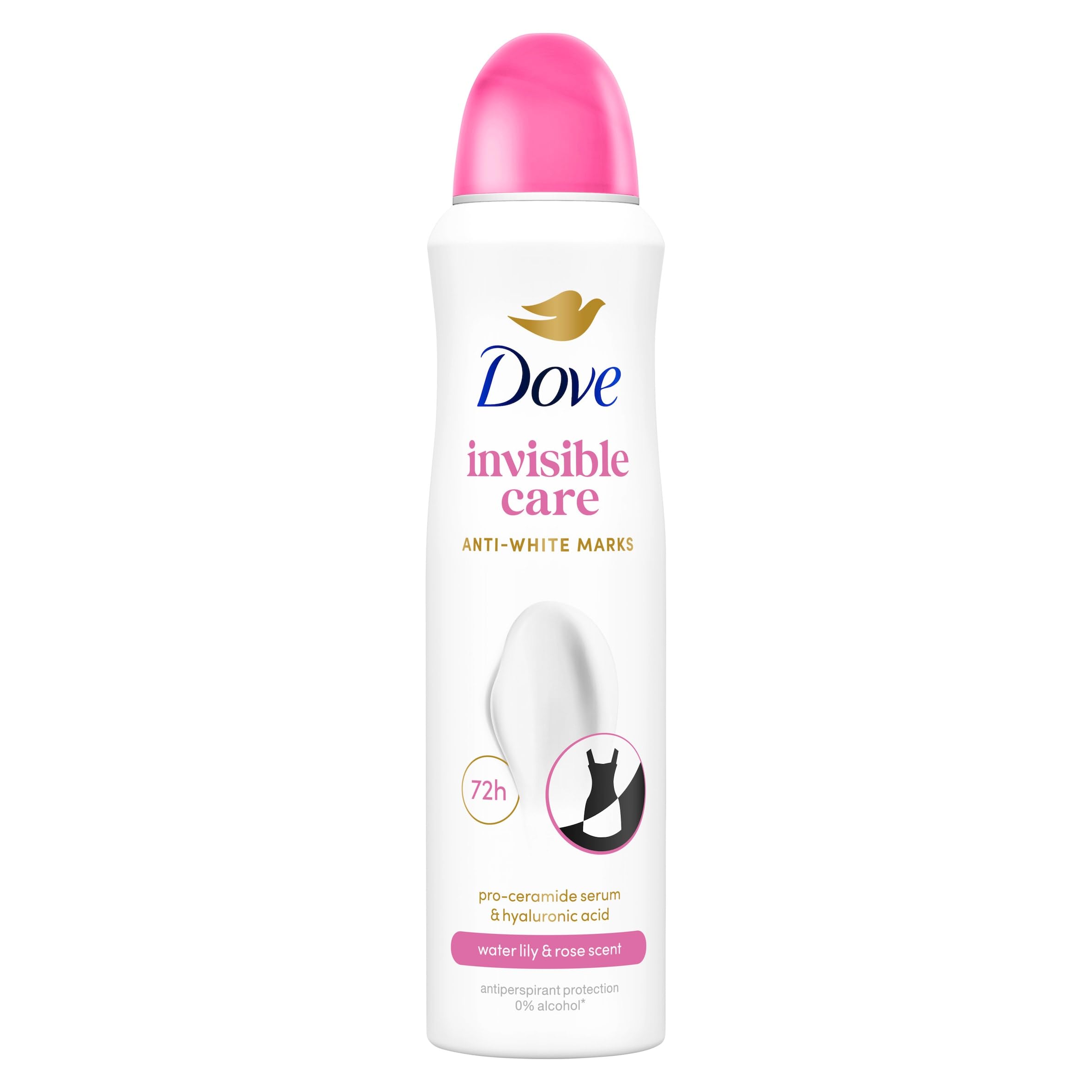 Dove Advanced Care Invisible Care mit Triple Moisturizing Technology Anti-Transpirant Deodorant Spray Aerosol für 72 Stunden Schutz 150 ml