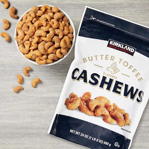 Anacardos con sabor a caramelo de mantequilla (2 bolsas)