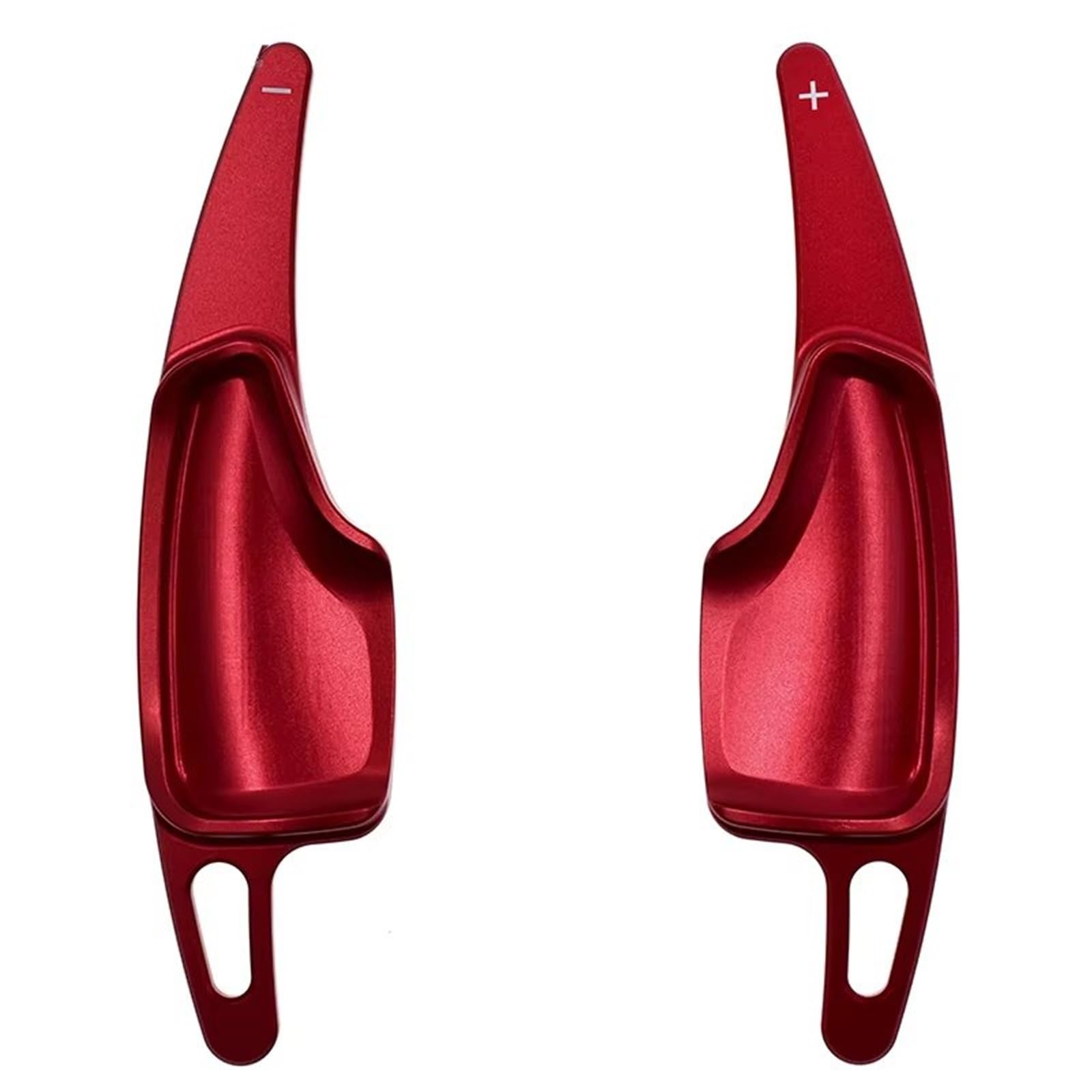 BWWIEZRS Compatible with Chevrolet for Camaro 2016 2017 2018 2019 2020 Forged Al Alloy Shift Paddle Car Steering Wheel Paddle Shifter Extension Shift Paddles(Aluminum red)