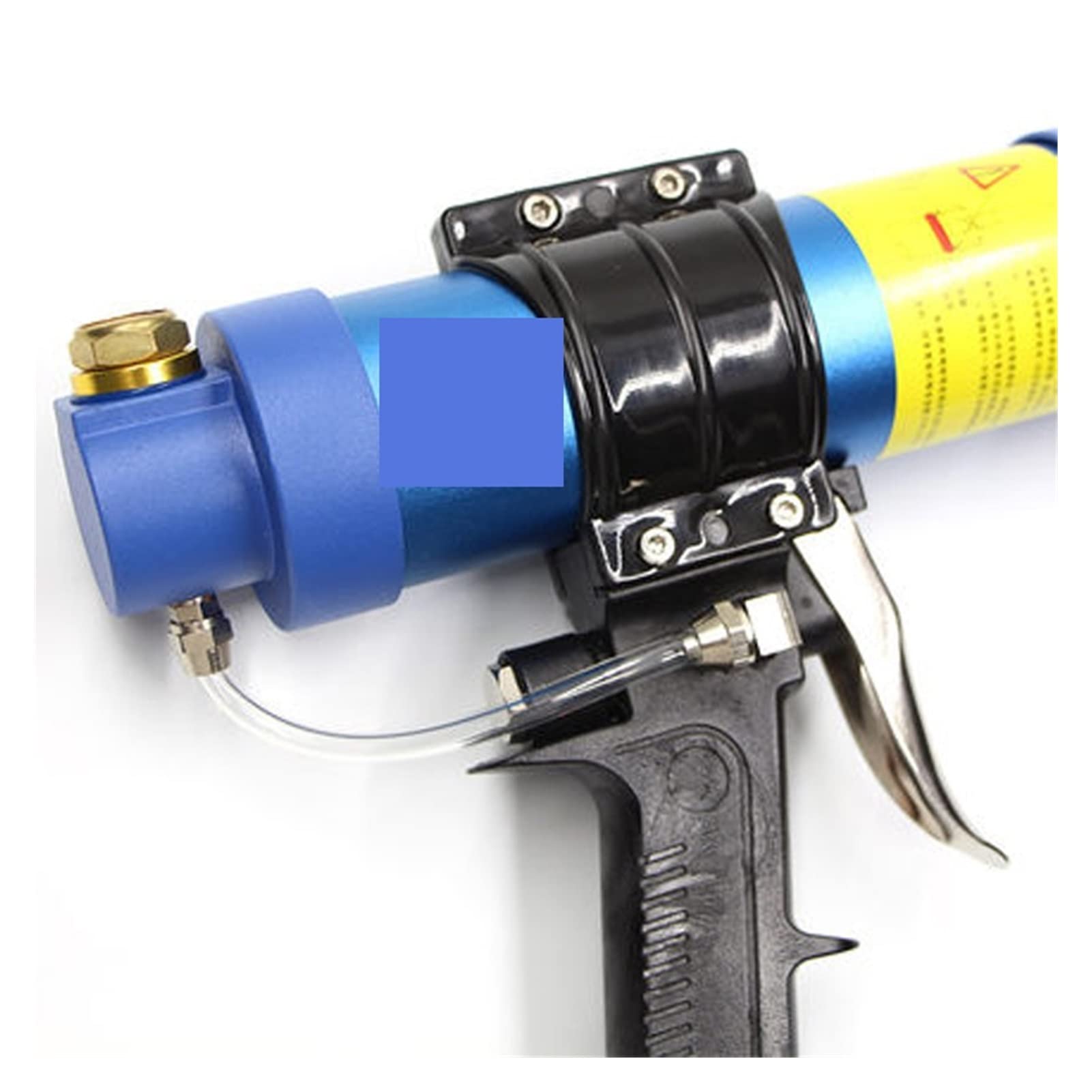 Pistolet Natryskowy, 600ml Air Gun Valve Silikonowe Kiełbasy Caulk Dysza Szkło Gumy Grout Narzędzie Budowlane Typ kiełbasa pneumatyczny pistolet szczeliwa