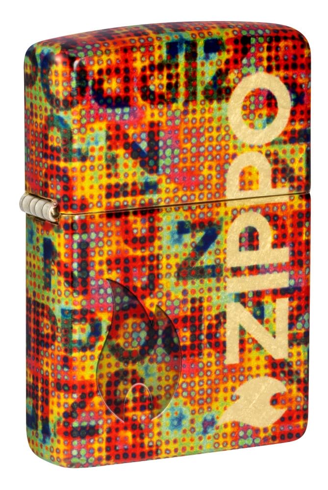 Zippo en laiton vieilli gravure lustre briquet de collection