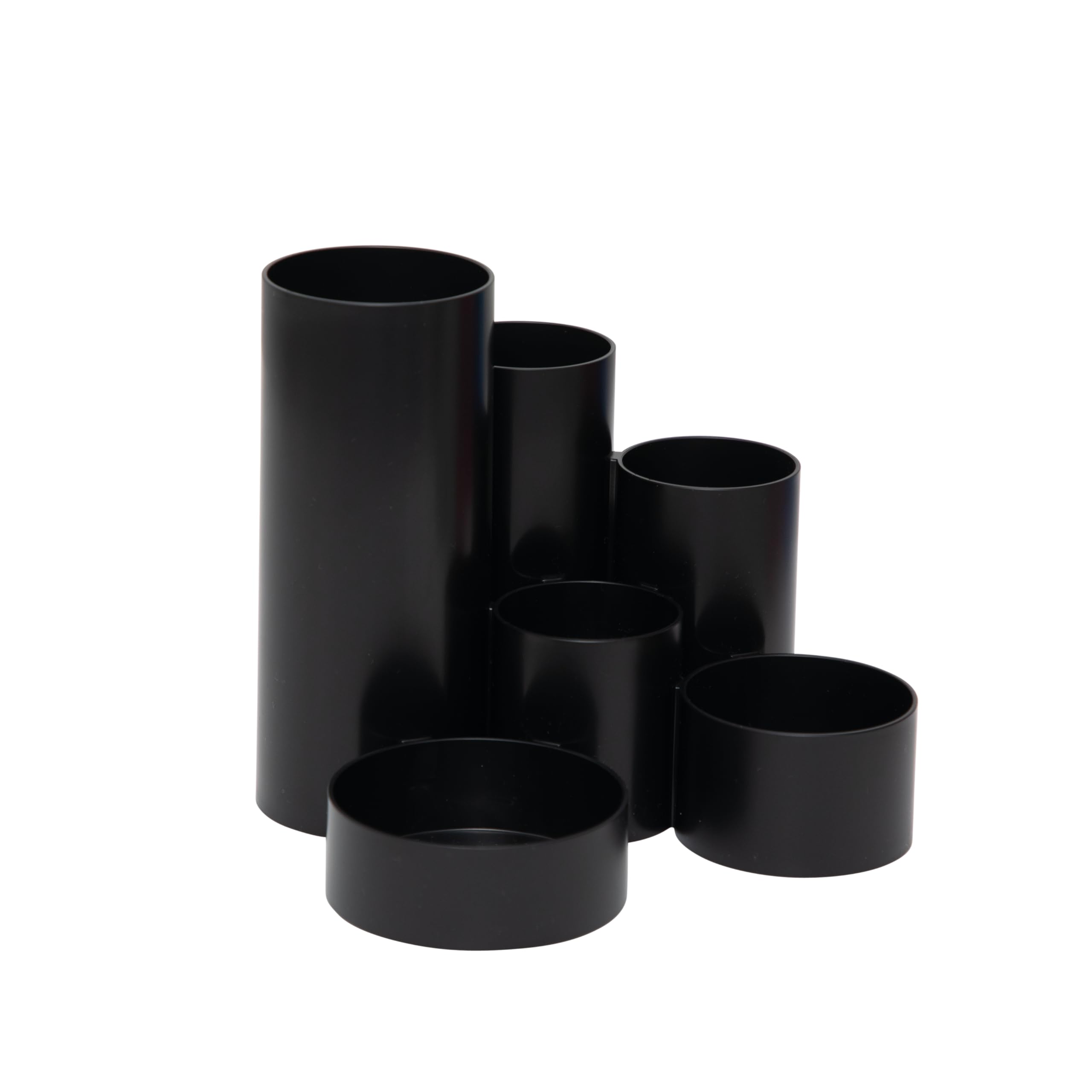 MAUL MAULtubo Recycling Pencil Holder Diameter 15 x 12.5 cm Recycled Plastic with 6 Holders