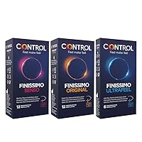 Control Super Feeling Mix cofanetto preservativi sottili assortiti