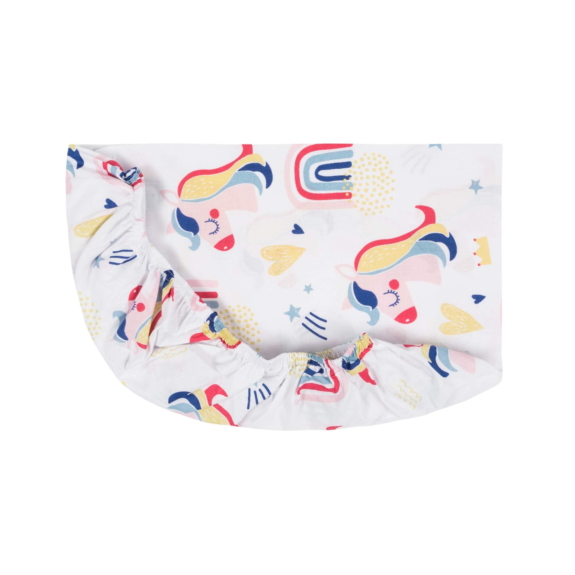 FlyIdeas Set 2 Lenzuola per Next to Me 50x83 cm + 1 Coprimaterasso Next to Me Impermeabile – 100% Cotone – Lenzuola Next2Me Compatibili, Morbide e Traspiranti