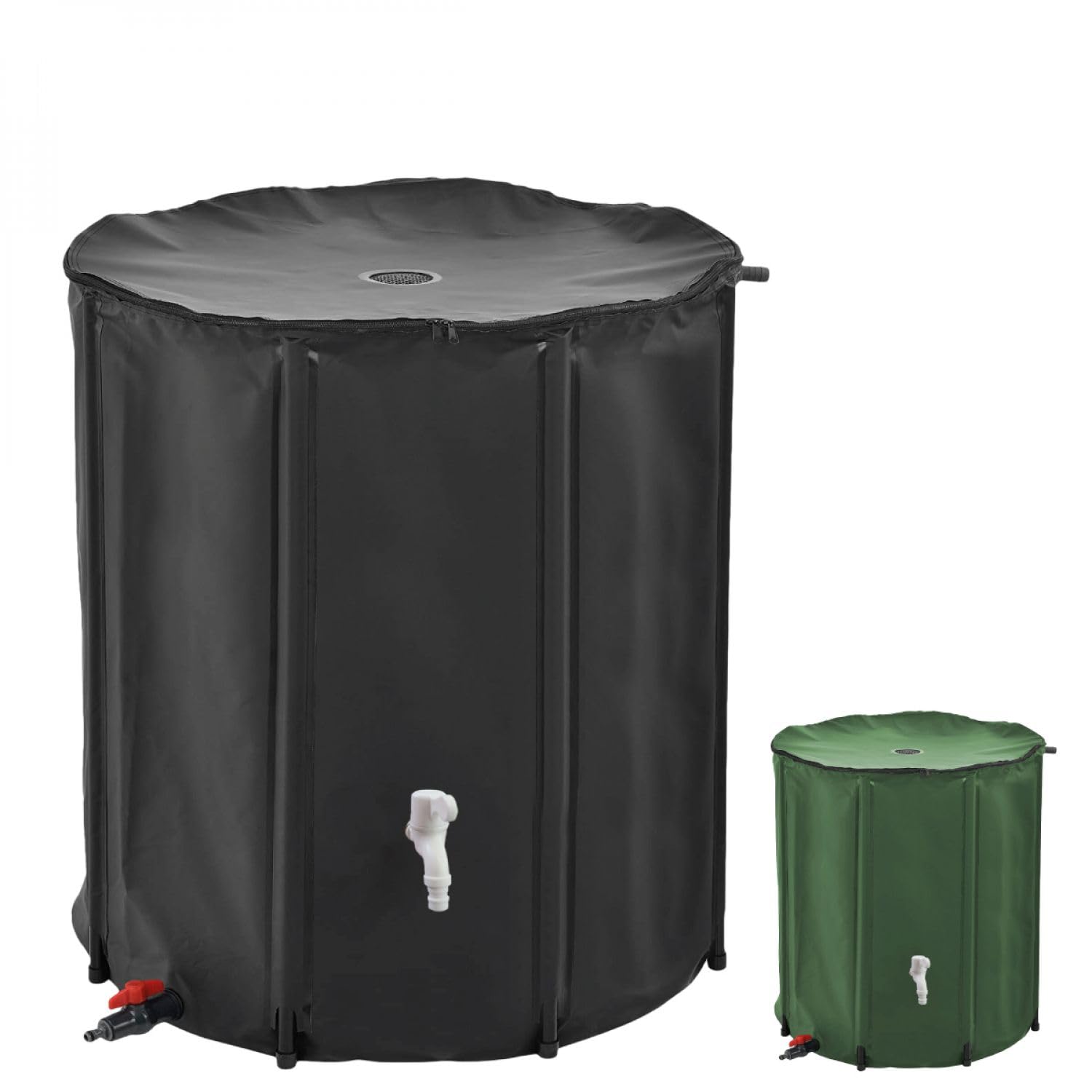 Linxor - Réservoir souple, récupérateur d'eau de pluie pliable - 200 L - 2 Coloris