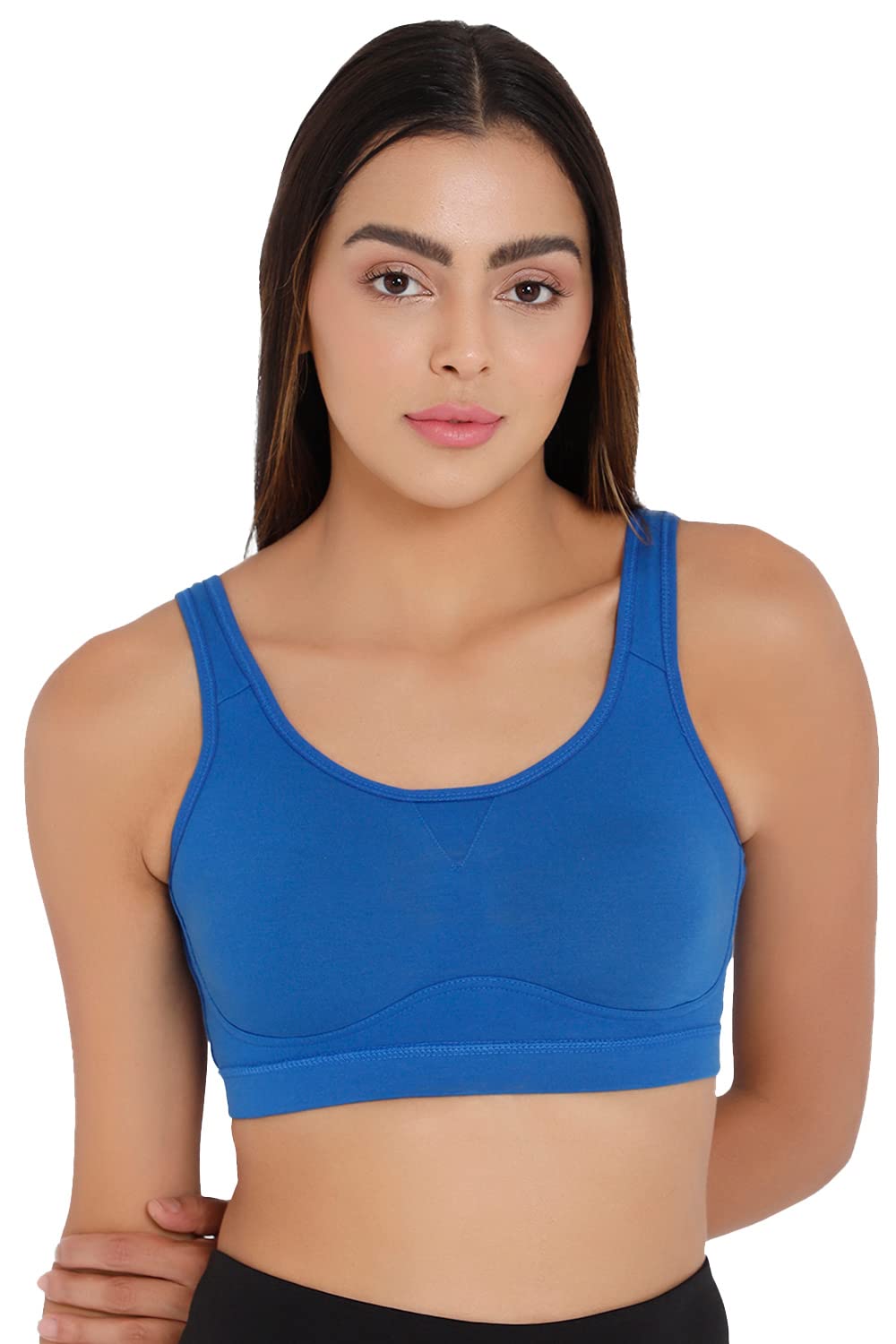 Intimacy Non Wired Non Padded High Coverage Sports Bra - CA15