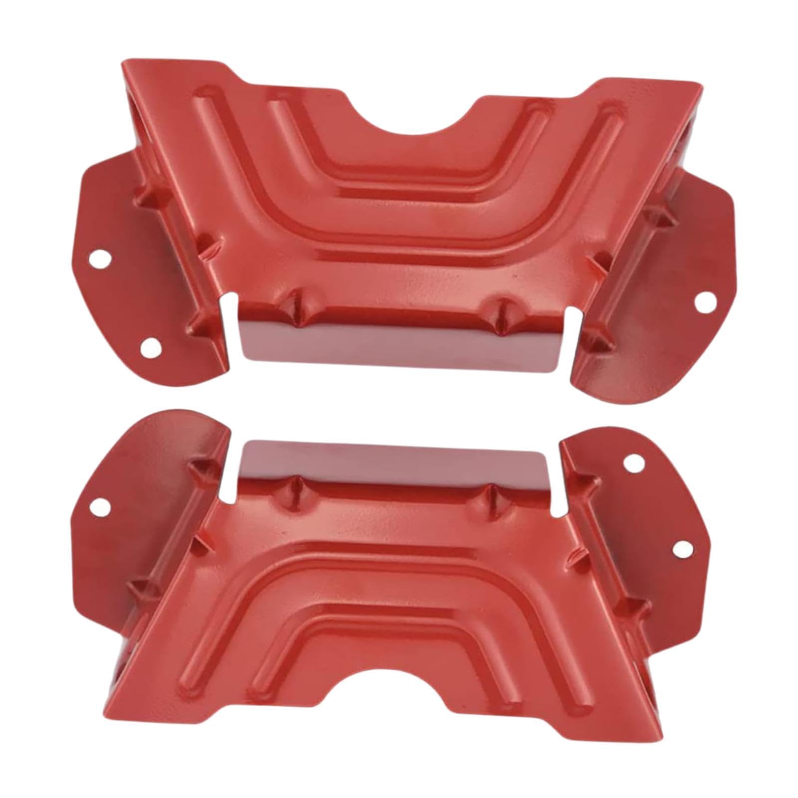2 Piezas de La Cubierta de La, Cubierta de La Correa Del Husillo de de Césped, Accesorios para Herramientas de Jardín, Cubiert, Rojo