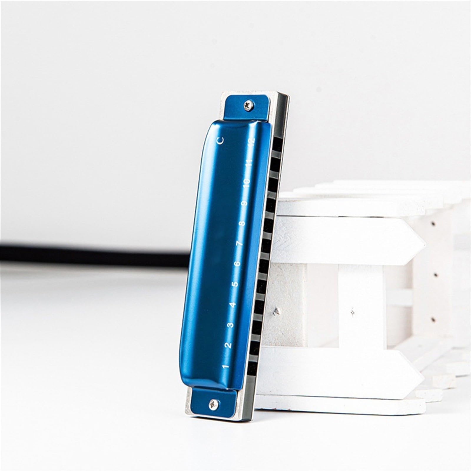Armonica A Bocca Professionale Armonica Blues Professionale A 12 Fori Armonica In Acciaio Inox Strumento Per Principianti Adulti
